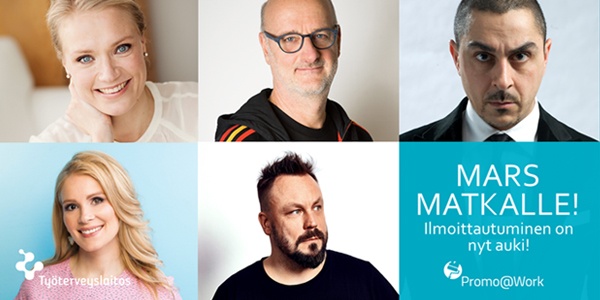 Mars matkalle! - terveyttä työpaikoille