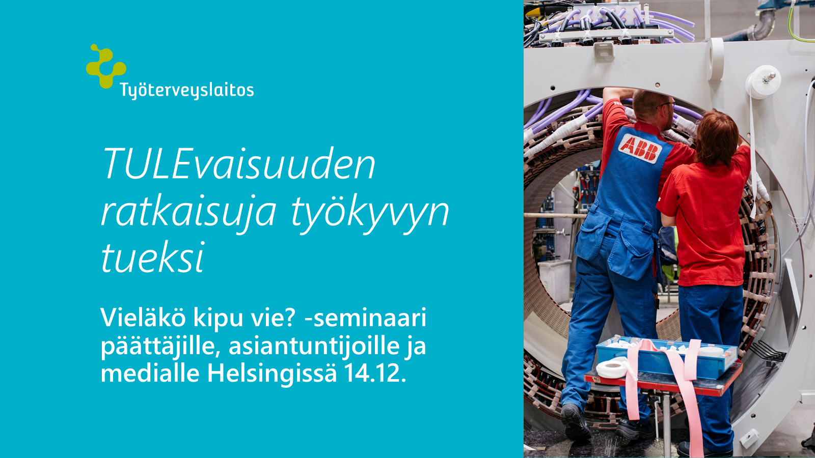Vieläkö kipu vie? -seminaari