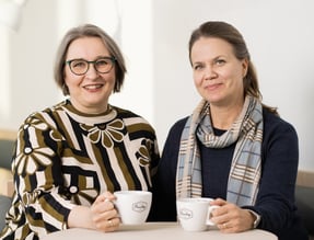 Milla Azevedo ja Piia Jokela rajattu